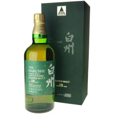 The Hakushu 18 ans Peated Malt 100th Anniversary, Japan Single Malt